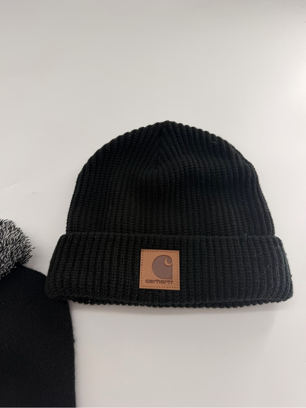 Carhartt Beanie Bundle Women’s One Size Tan Black Grey 3pc Winter - Picture 4 of 9